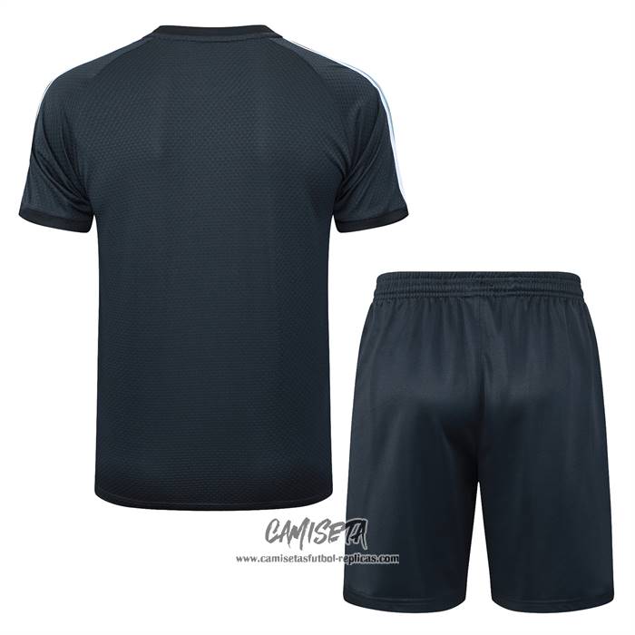 Chandal del Argentina 2025-2026 Manga Corta Gris - Pantalon Corto
